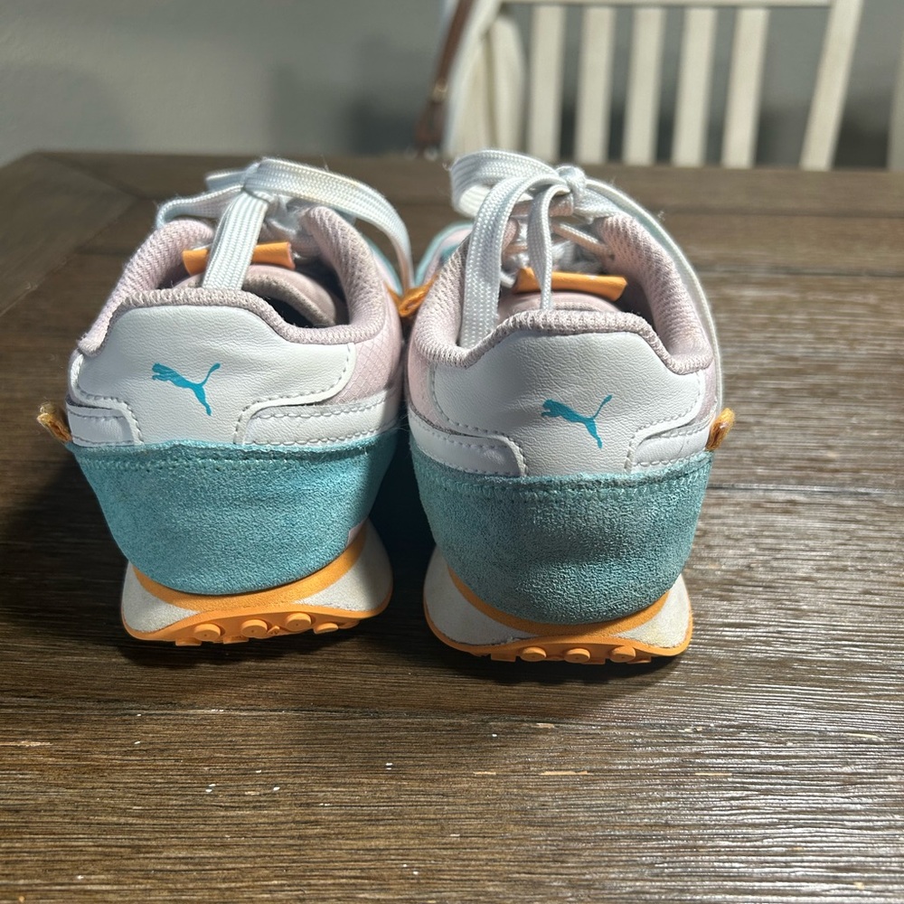 Puma Future Rider Tennis shoes size 2 - Picture 5 of 9